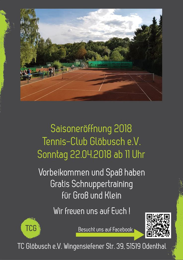 Saisoneröffnung TC Glöbusch 2018